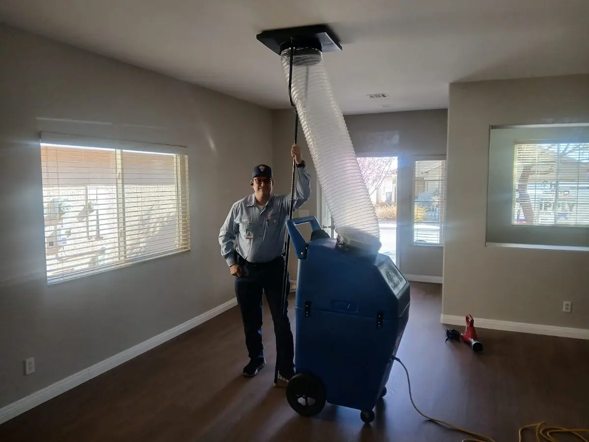 Professional Dryer Vent Cleaning work inside a West Palm Beach home
